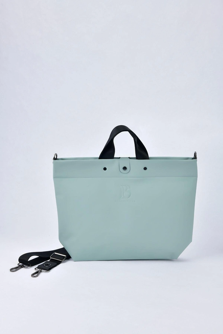 Sage Adaçayı Yeşili Loop Tote Bag Çanta Çok Renkli