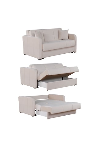 Kilim Mobilya Adonis XL Yataklı Kanepe 160 Krem