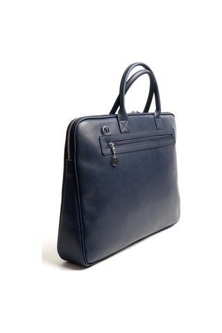 Silver & Polo Silver Polo Lacivert - Lacivert Düz Kadın Laptop Ve Evrak Çantası Sp1175