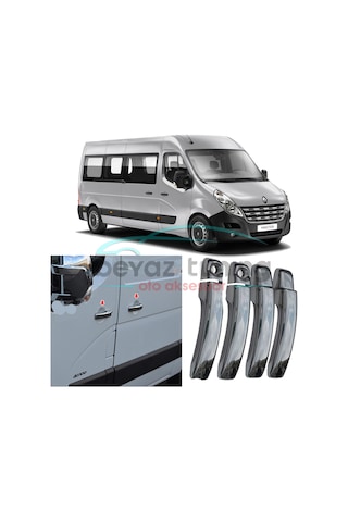Renault Master Kapı Kolu Kromu Nikelaj 2010-
