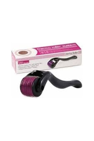 Dermaroller 540 İğneli 0.5 Mm Saç Cilt Yüz Tarak Derma Roller