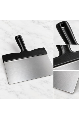 Fida Çikolata Temperleme Spatulası Gümüş