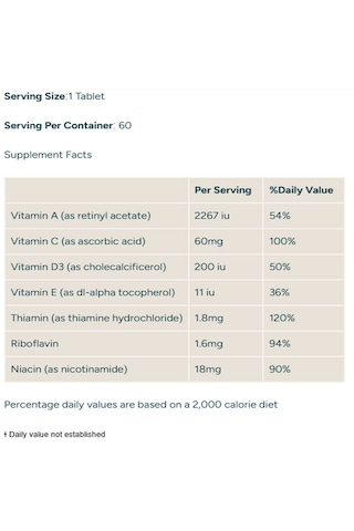 Myprotein Daily Multivitamin Mineral Blend With Niacin 60 Tablet