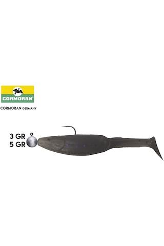 Cormoran K-Don Jumper S11 7.5 Cm Patlıcan Moru Jighead Silikon Ye