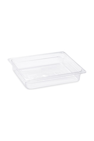 Plastport Kırılmaz Şeffaf Gastronom Küvet 1 2-65 Çok Renkli