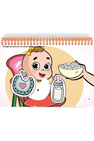 Şimdi Cırt Cırt Vakti 9-16 Ay Baby Girl Boy - Bebeğimin Ilk Sözcükleri ve 0-12 Ay Zeka Kartları