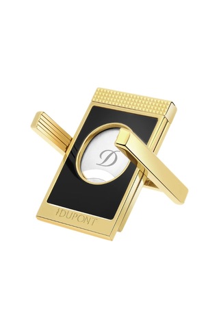 S.t. Dupont Gold Puro Makası Kesici & Puro Standı 3553 - Tr9501