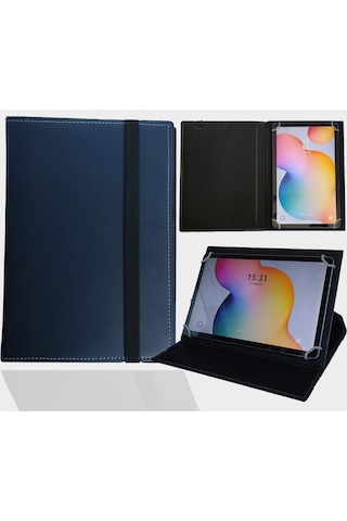 Samsung Galaxy Tab A11 4/64gb 8.7 Tablet Uyumlu Standlı Üniversal Kapaklı Tablet Kılıfı Kapaklı Kılıf