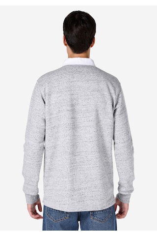 Colin's Colins Regular Fit Polo Yaka Erkek Gri Uzun Kol Tişört Cl1066735 Q1.v1 Mga Gri Melanj