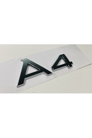 Audi 2008 - 2016 1.8t A4 Krom Arka Bagaj Yazısı Set