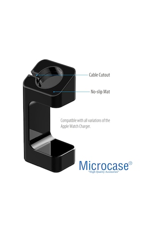 Microcase Apple Uyumlu Watch Ultra 49mm Masaüstü Şarj Standı Dock-AL3074
