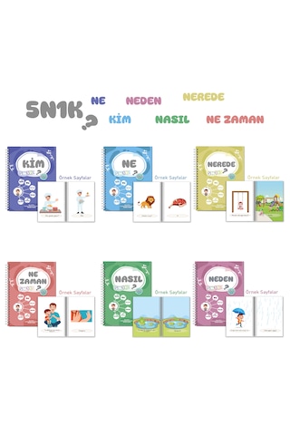 5n1k Kart Kitap Seti