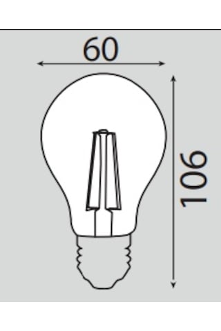 Horoz 10w Fılament Globe-10 Led Ampul 6400k E27 001 015 0010
