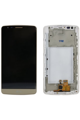 Teknonet Lg G3 Stylus Uyumlu Lcd+dokunmatik+çıtalı - Gold