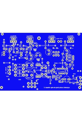 2.1 Çift Kanal Stereo Subwoofer Amfi Devresi Tda2030