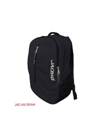 Jacbag Neo İki Bölmeli Sırt Çantası Jac-49 Siyah
