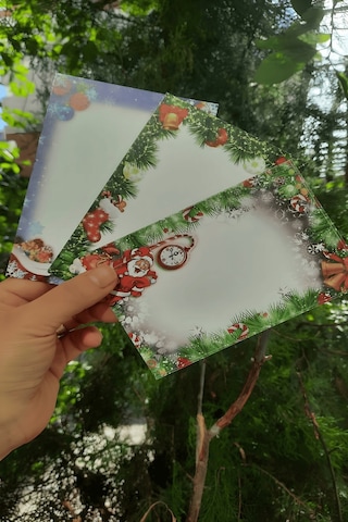 15 Adet 3 Model Yılbaşı Tebrik Kartı - Kuşe Kart - Hd Baskı - 10x15 Cm - Yılbaşı Hediye Mesaj Kartı
