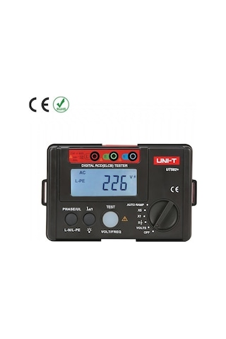 Unı-t Ut-582+ Dijital Kaçak Akım 500ma Kadar Test Cihazı