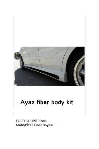Ford Courier Yan Marşbiyel Takımı Fiber Boyasızz