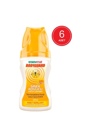 Esemmat Bodyguard Sinek Kovucu Vücut Losyonu 6 x 100 ML