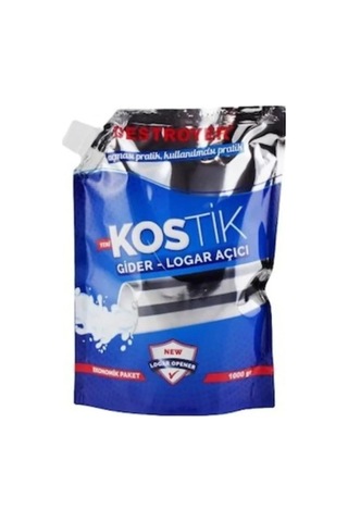 Destroyer Kostik Gider-logar Lavabo Açıcı 1000 Gram