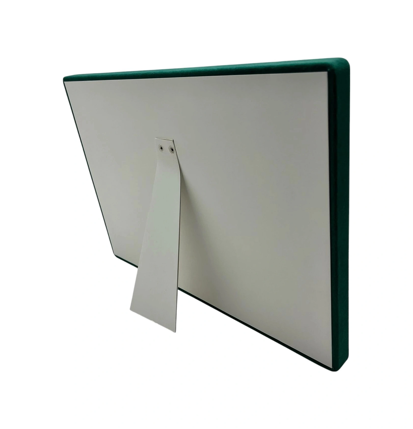 Süet Kumaş Yeşil 34-24 Cm Ayaklı 18 Pedli Kolye Tabla Stand