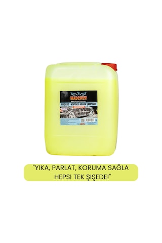 Fırçasız Oto Yıkama Şamapuanı Extra Cilalı 5 Kg