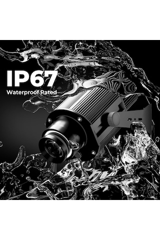 Mate Logo Projektör 110w-4 Logolu Yeni Nesil Işıklı Reklam Projektörü