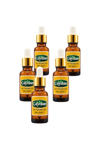 Çay Tohumu Yağı 20 Ml. Beşli Paket