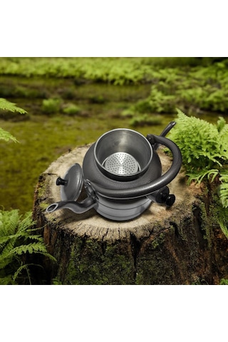 Funasgroup Avcı Çoban Kampçı Çift Taraflı Çaydanlık Süzekli 3 Litre