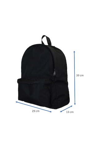 Unisex Sırt Çantası Siyah