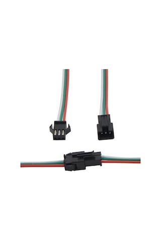2,5Mm Jst Sm 3Pin Konektör Dişi Erk-Takım 20Cm Kablo (100 Adet) 2,5Mm Jst Sm 3Pin Konektör Dişi Erk-Takım 20Cm Kablo (100 Adet)