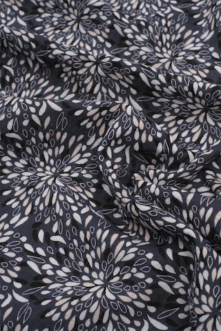 Müslin Örtü 120X120 Cm Doğal Pamuk Müslin Ebruli Lacivert - Lacivert