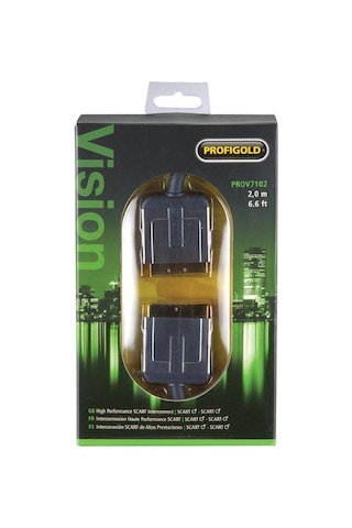 Profigold Prov 7102 24K Gold Scart Kablo