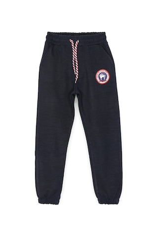 Düz Koyu Lacivert Renk Erkek Çocuk Eşofman Altı 4 - 12 Yaş Lacivert