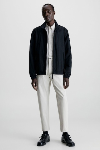 Calvin Klein Kolej Yaka Bomber Mont Siyah