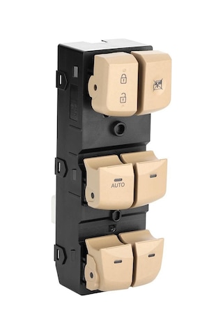 Hyundai Elantra Sol Dörtlü Cam Düğmesi Anahtarı Bej 2011--2015