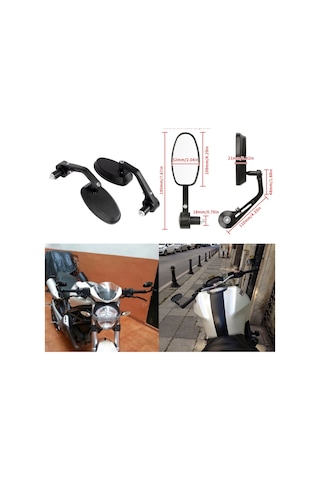 Benelli Tnt 250 Gidon Ayna-oval Camlı-a02482