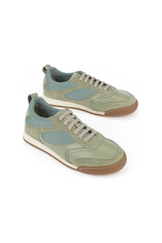 Ziya Kadın Hakiki Deri Günlük Sneaker 1611022z2709 Yeşil 1611022z2709 630 36