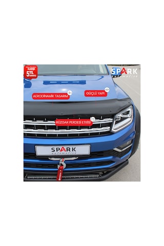 Volkswagen Amarok 2010-2022 Yıl Aralığı Uyumlu Kaput Rüzgarlığı 4mm