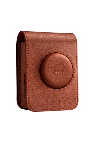 Instax Mini Evo Kahverengi Deri Çanta-fotsıbp079