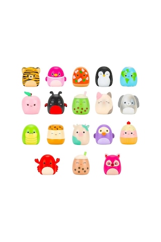 Bay Squish-a-longs 3 Figür + Yüzük Çantalı Sürpriz Paket Seri 3 Najmaddin