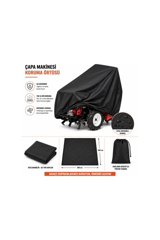 Çapa Makinesi Koruma Örtüsü 100 100 Cm Diğer