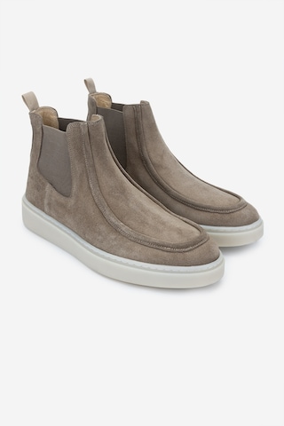 Valmenti Erkek Hakiki Deri Vizon Süet Casual Bot 698 1147-2 Erk Bot Sk24-25 Vızon Suet Vizon