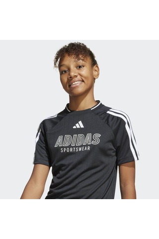 Adidas Jı6178 J Hot Tee Çocuk T-shirt Siyah