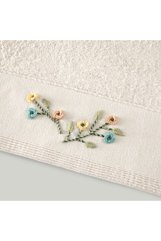 Linens Noa Bambu 50x85 Cm Yüz Havlusu Bej 450 G/m²