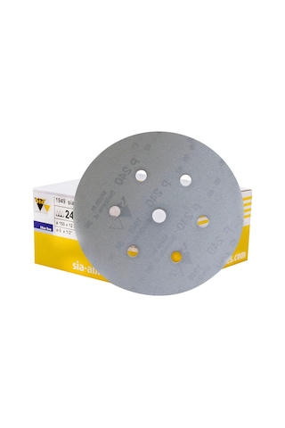 Sia 1949 Hookit 7 Delikli Cırt Zımpara 150 Mm - P120 Kum - 10 Adet