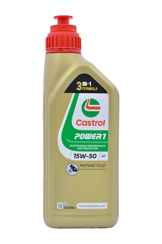 Castrol Power1 10w-40 4t 4 Zamanlı Motosiklet Motor Yağı 1 Litre Jaso Ma2