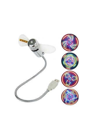Kıvrılabilir Taşınabilir Usb Fan Vantilatör