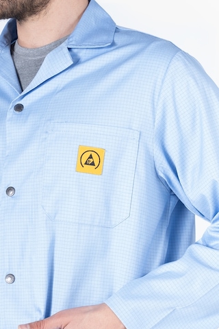 Antistatik Önlük Esd Mavi